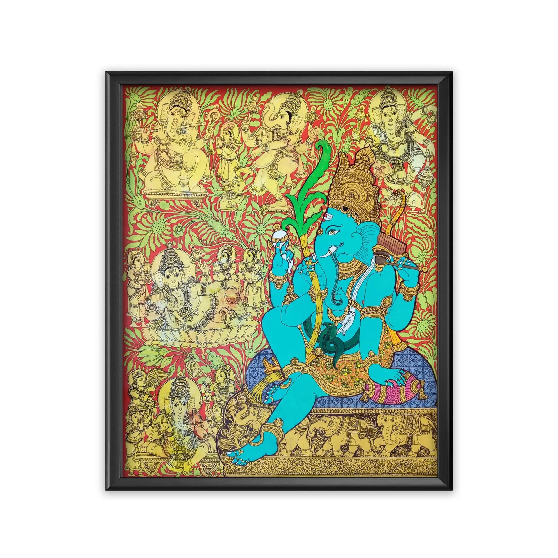 Kalamkari - Ganesha- Various styles