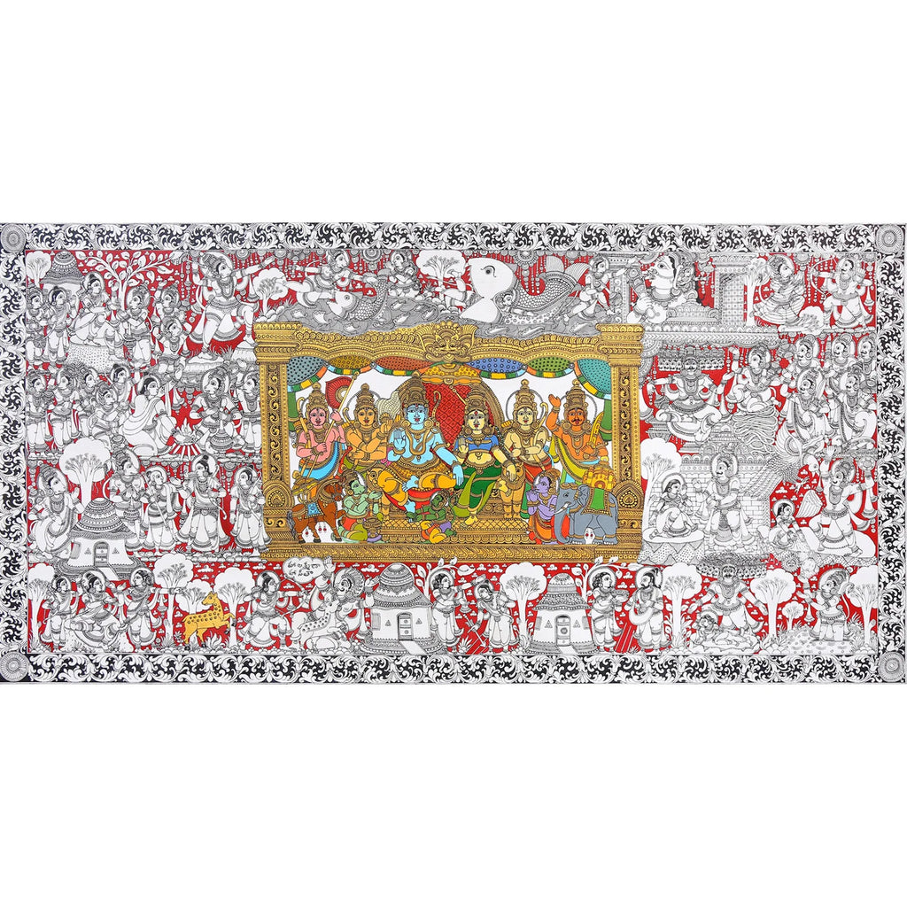 Kalamkari - Ramanaya Story