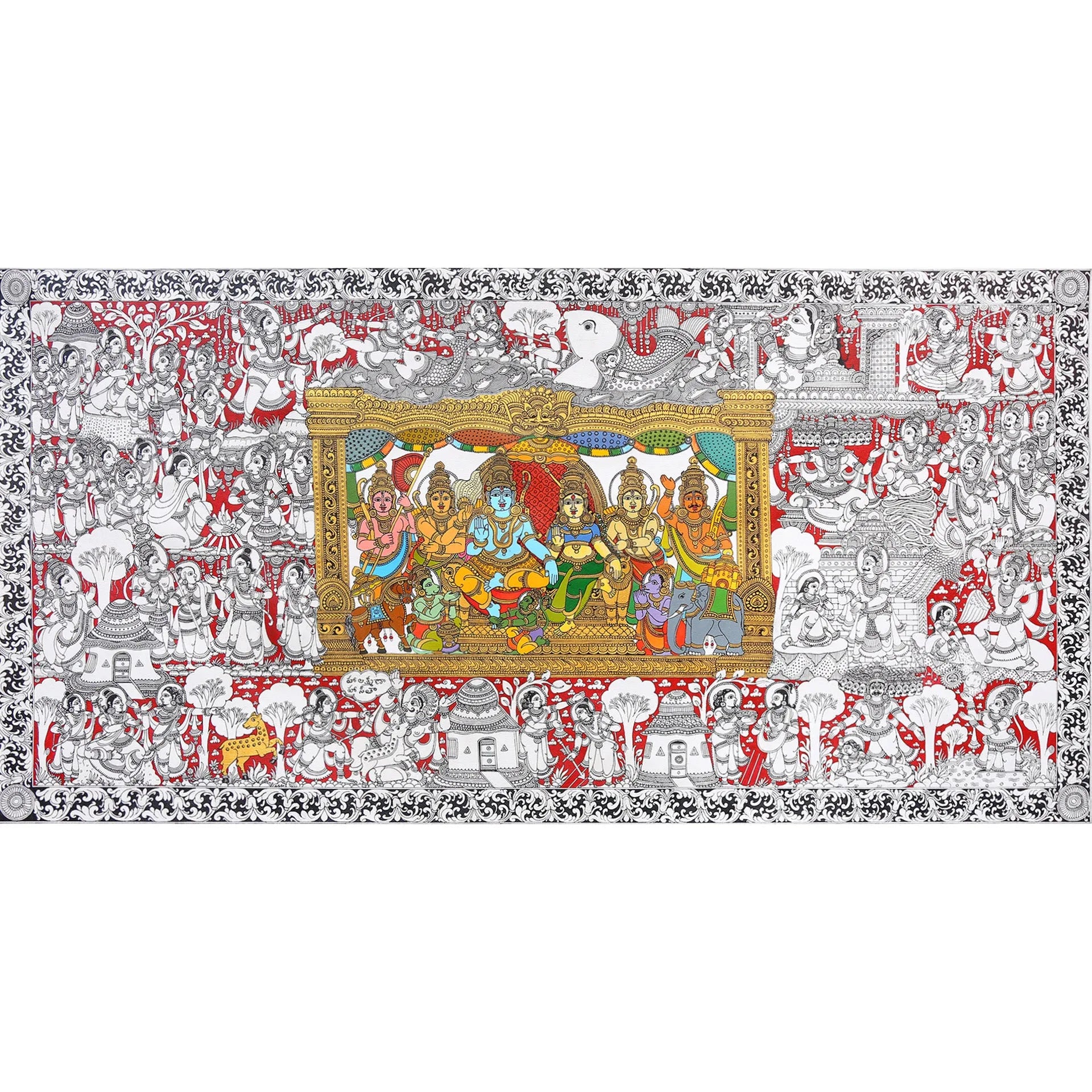 Kalamkari - Ramanaya Story