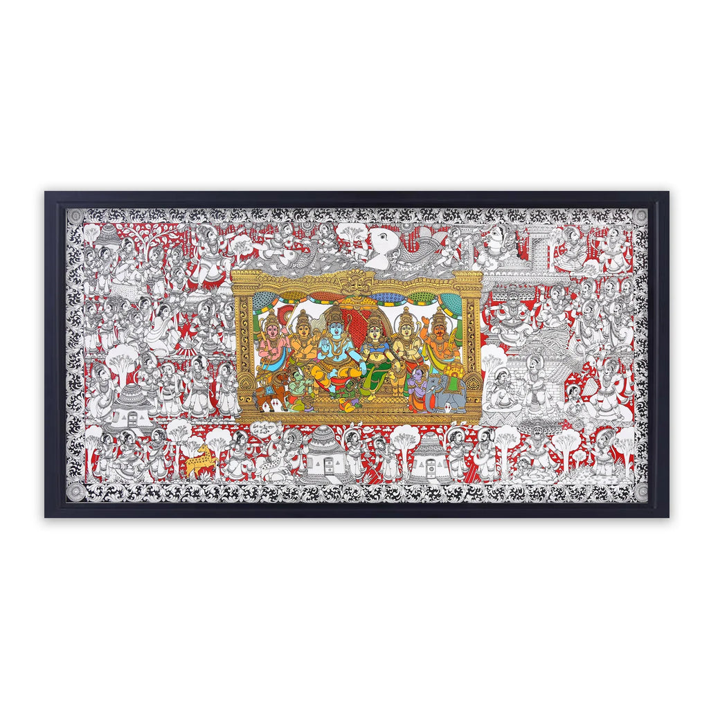 Kalamkari - Ramanaya Story