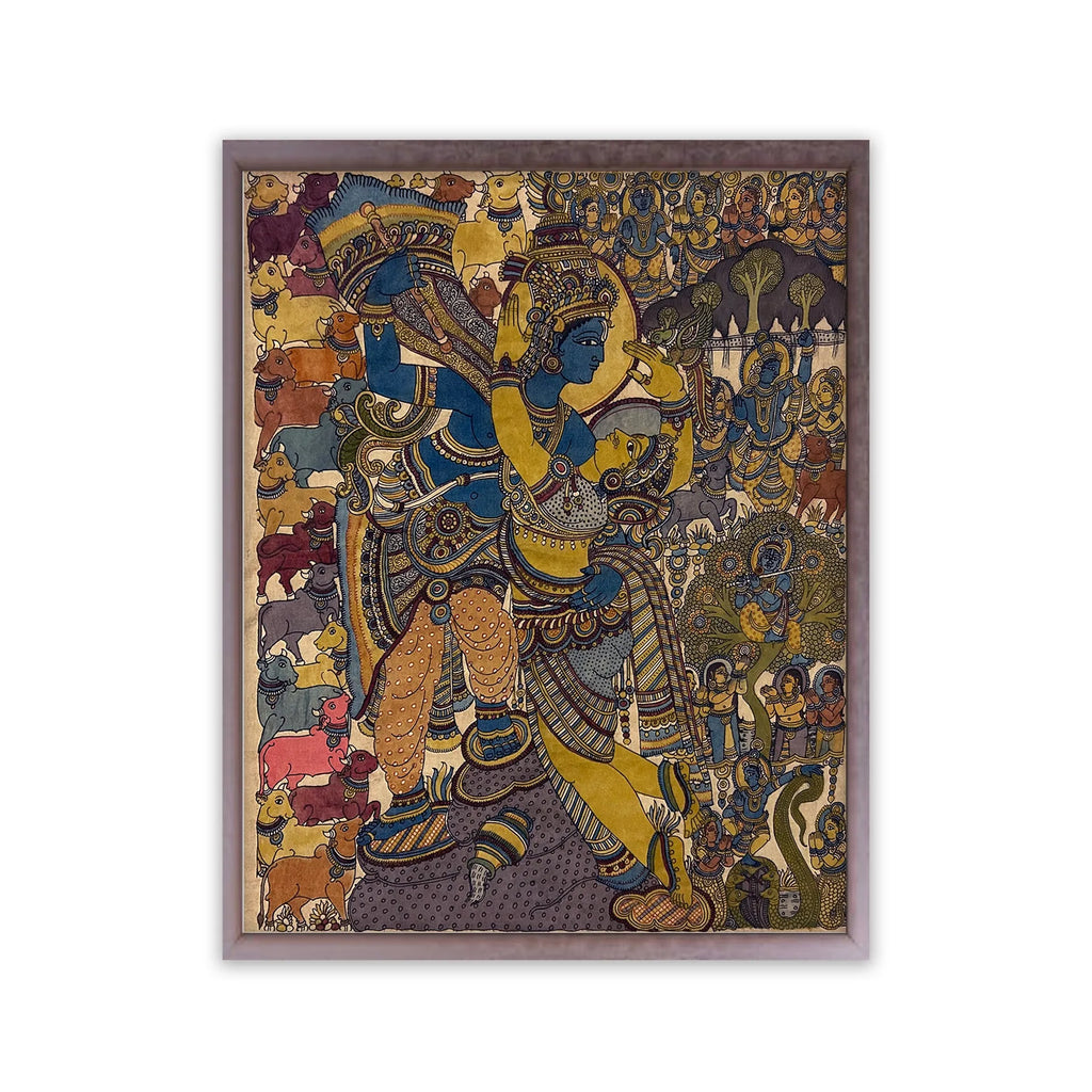 Kalamkari - Radha Krishna