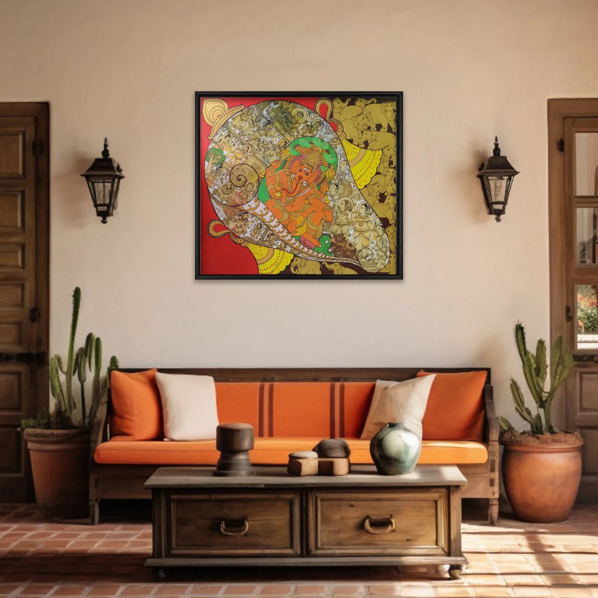 Kalamkari - Ganesha Story