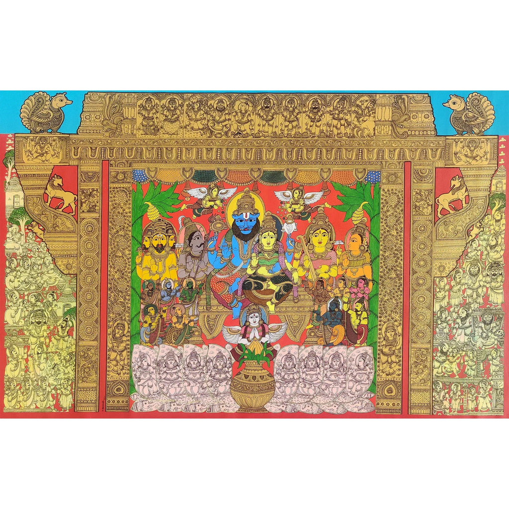 Kalamkari - Narasinha Story
