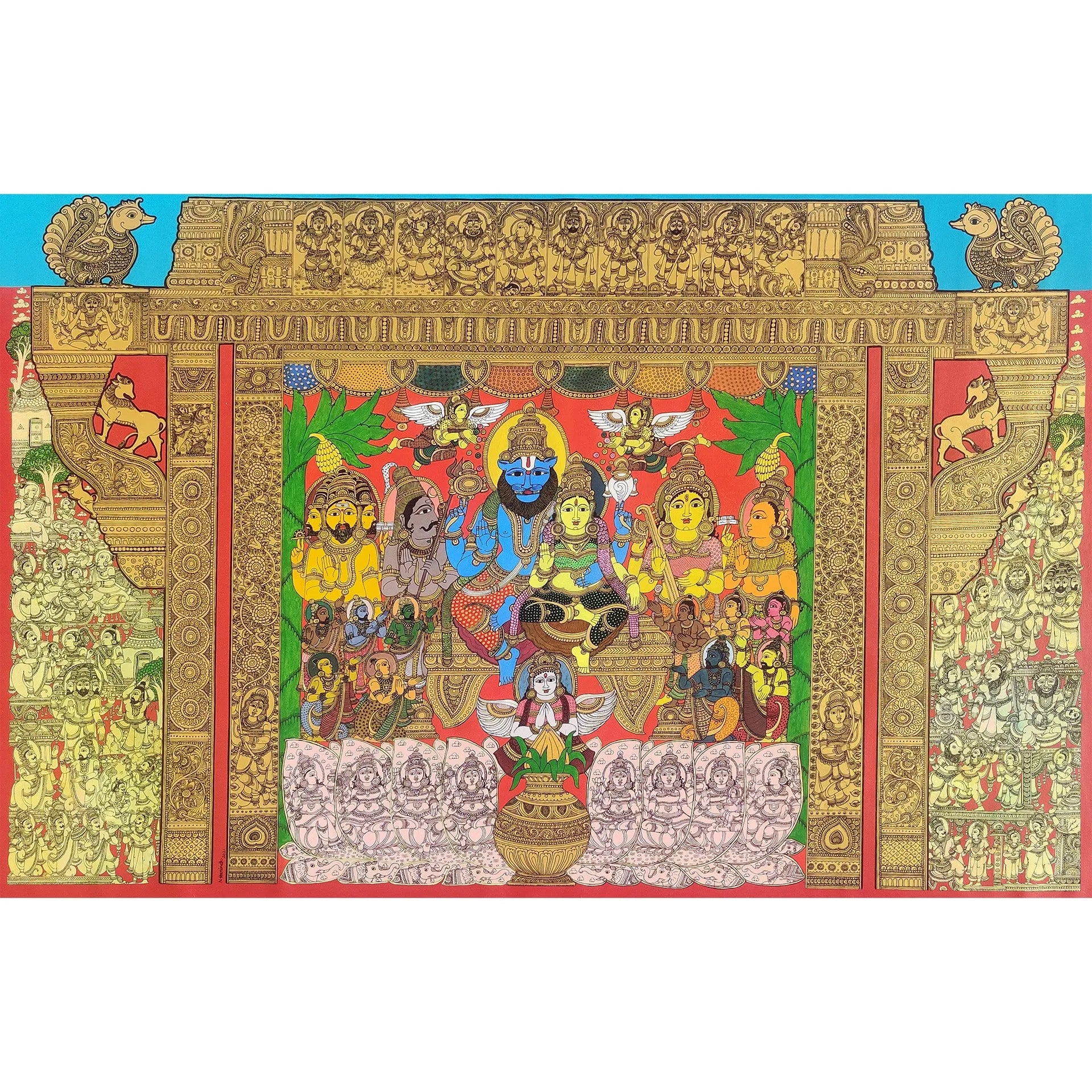 Kalamkari - Narasinha Story