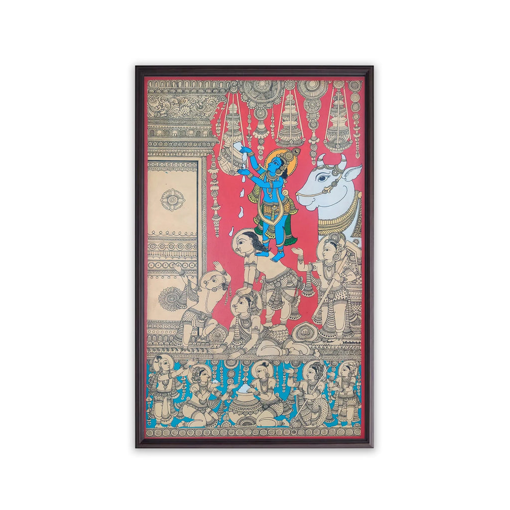 Kalamkari - Makhan Chor