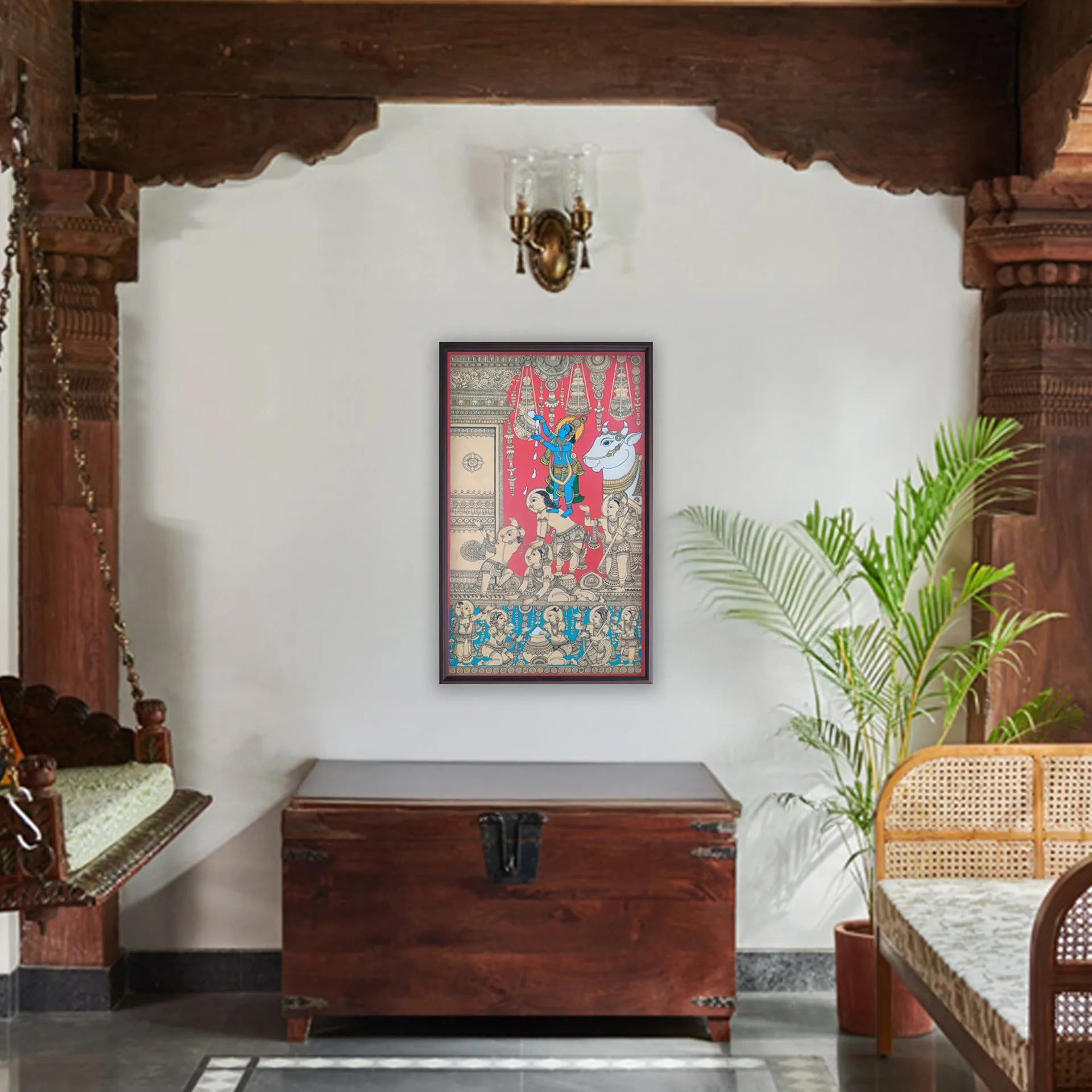 Kalamkari - Makhan Chor