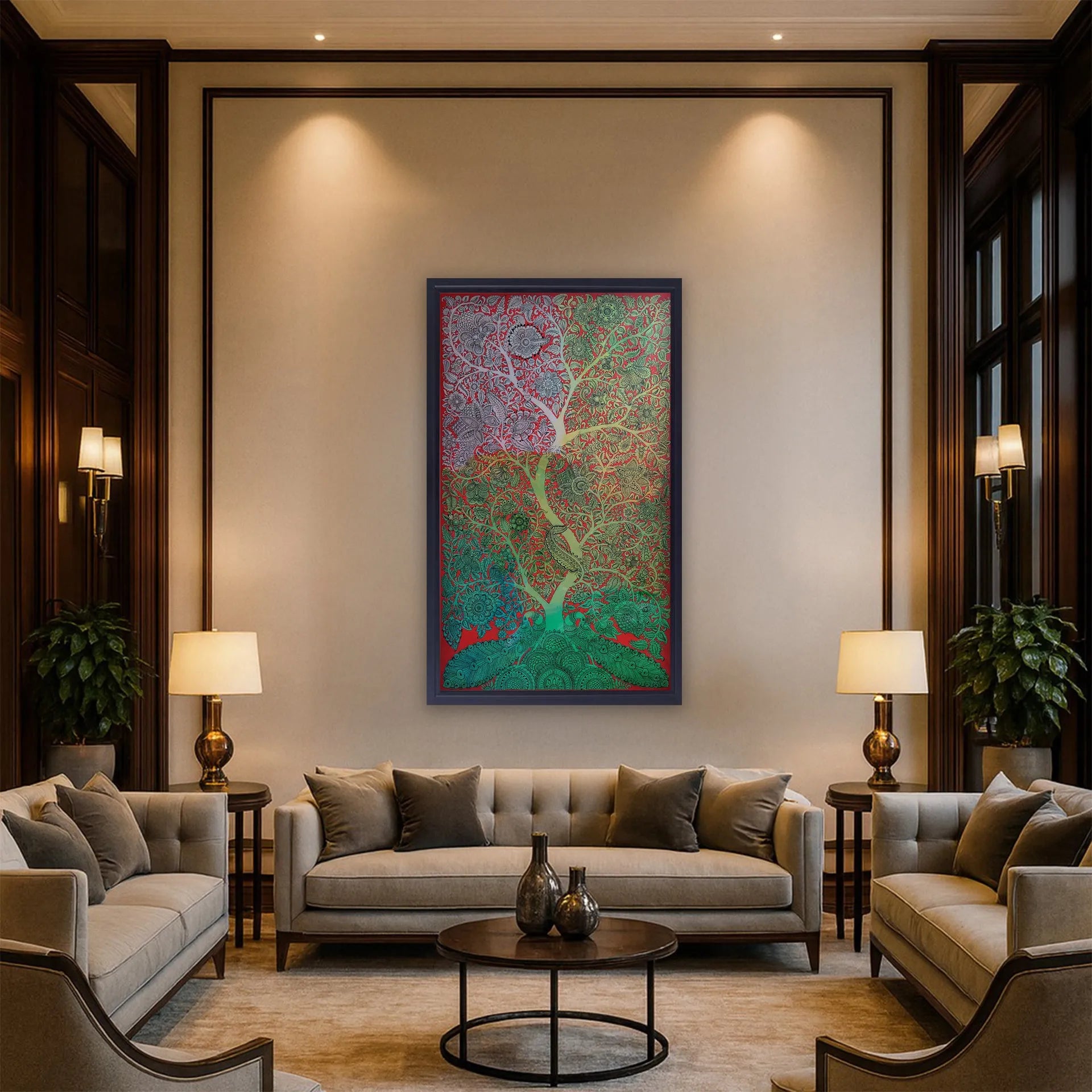 Kalamkari - Tree of life