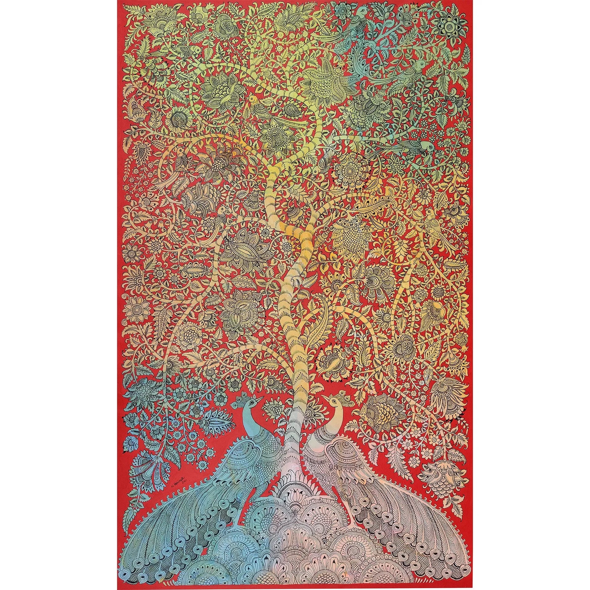 Kalamkari - Tree of life