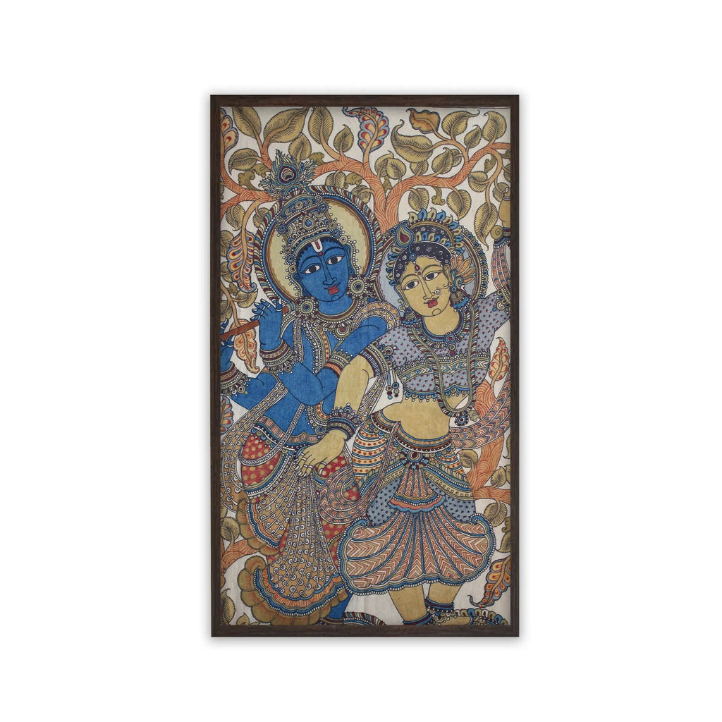 Kalamkari - Radha Krishna