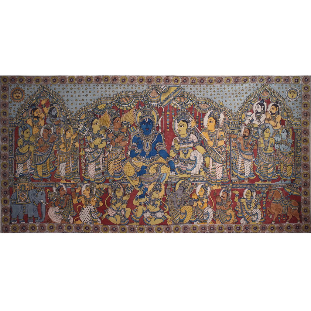 Kalamkari - Ram Pattabhishekam