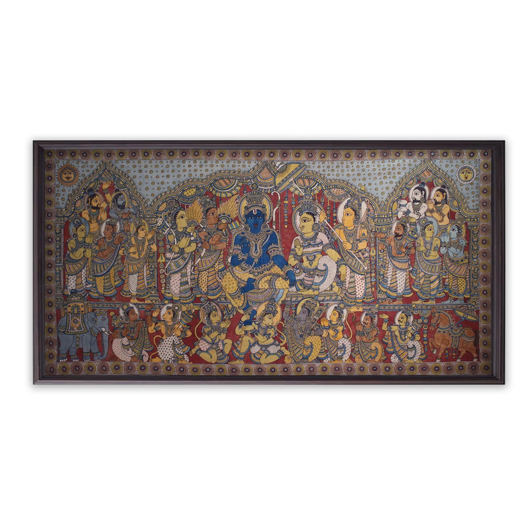 Kalamkari - Ram Pattabhishekam
