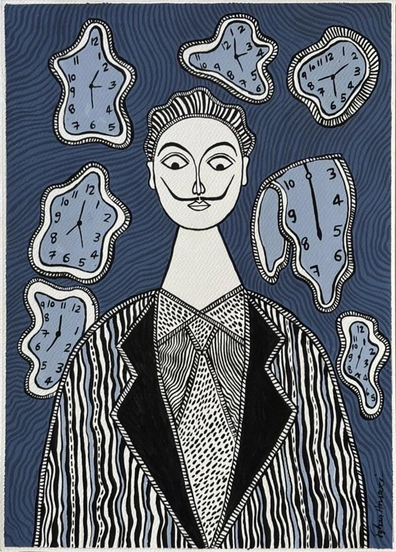 Madhubani - Salvador Dali