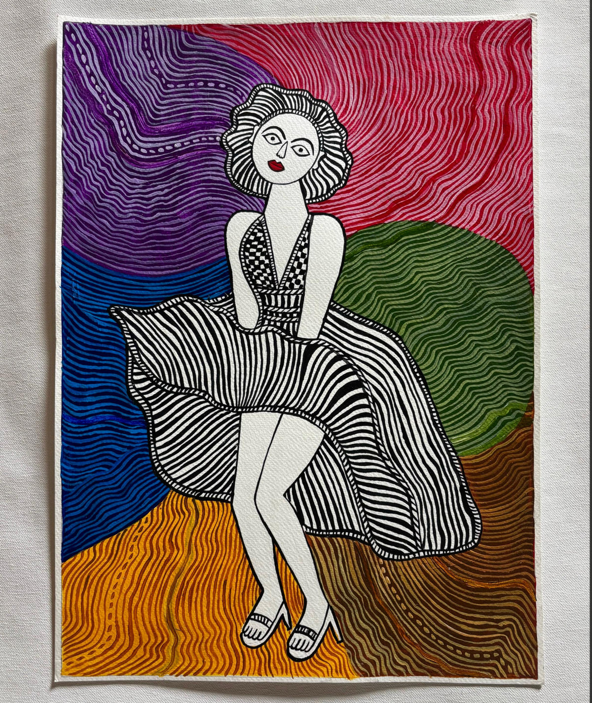 Madhubani - Marilyn
