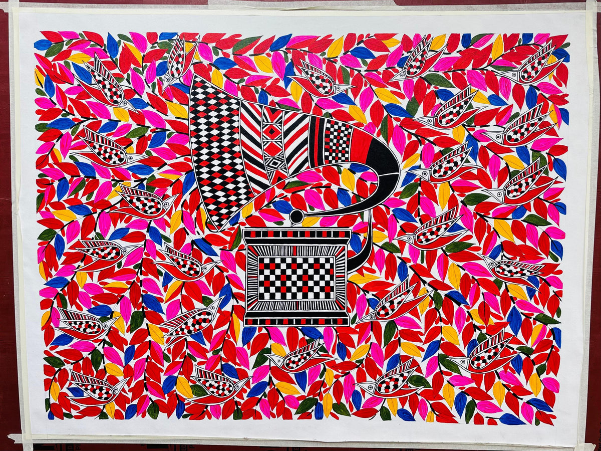 Madhubani - The Relation of Music and Nature