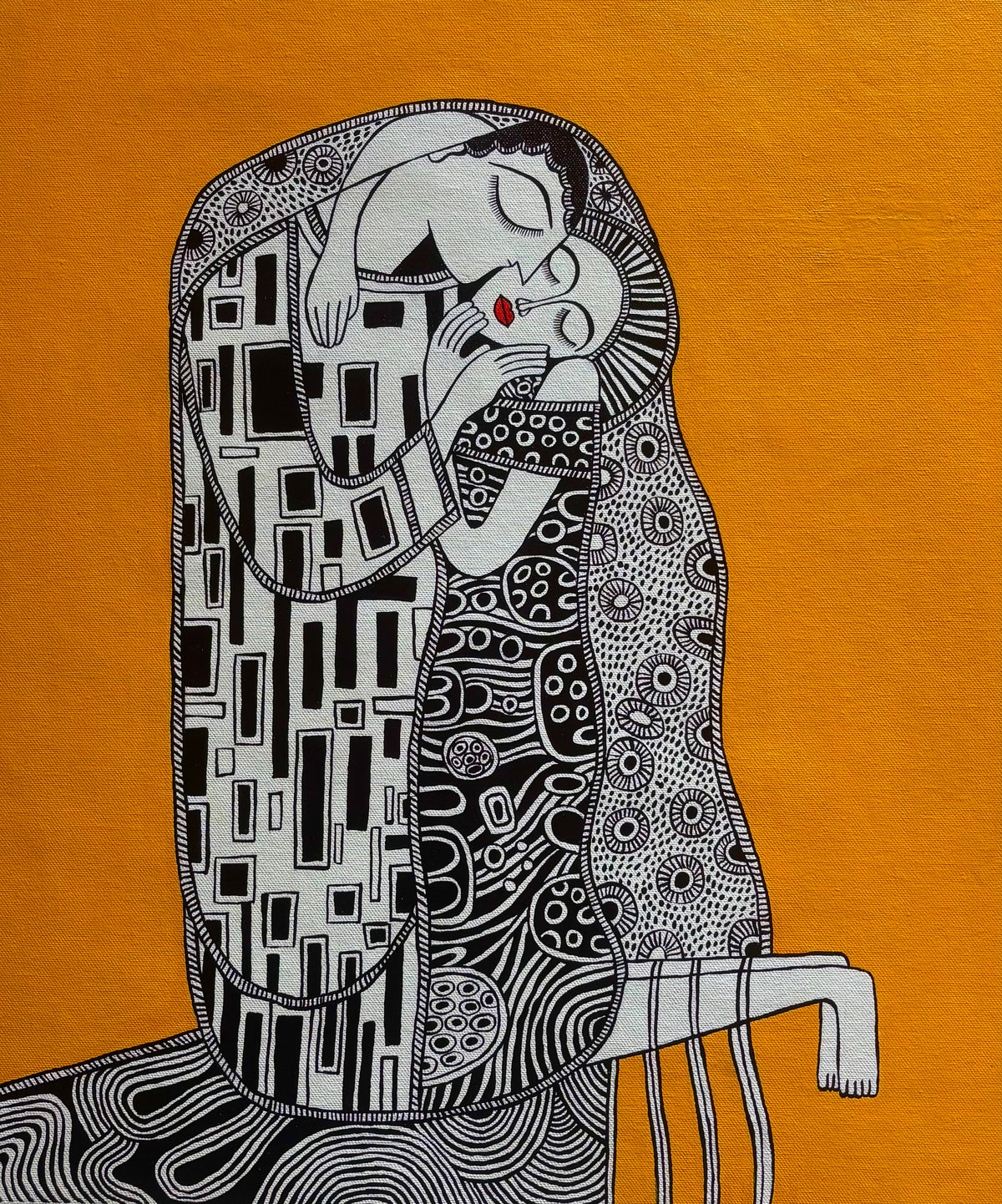 Madhubani - The Kiss