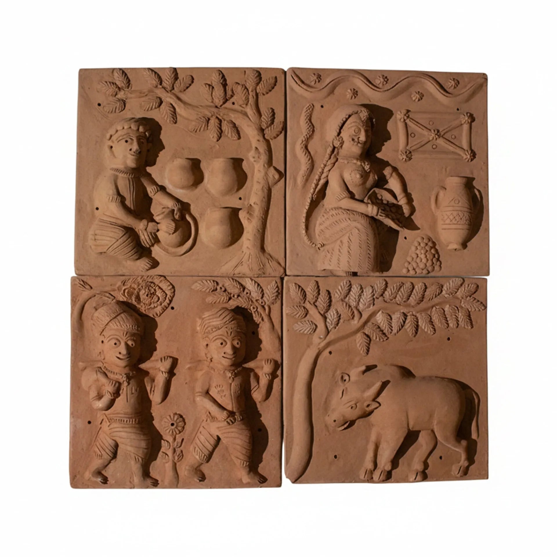 Molela Terracota - Village Theme Tiles