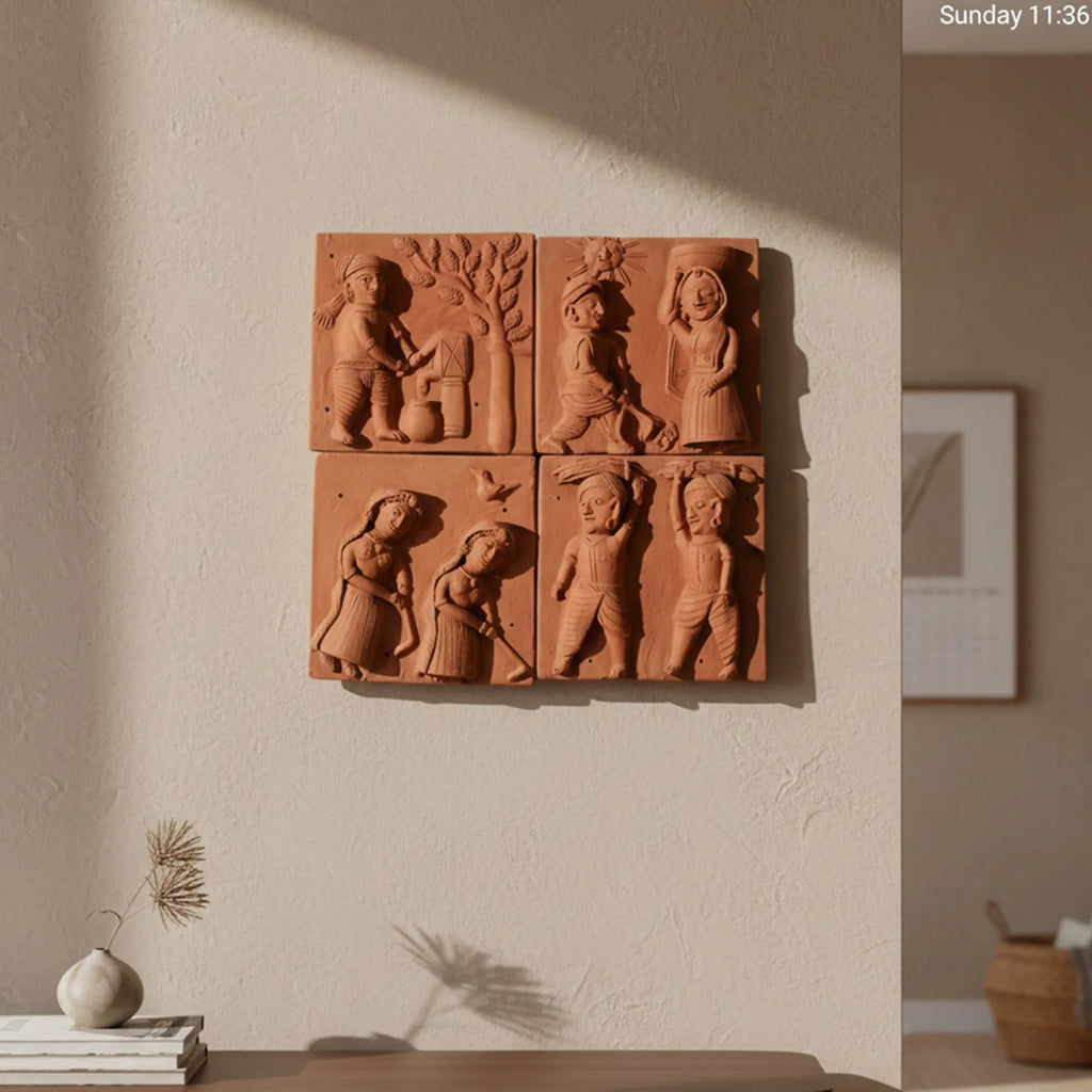 Molela Terracota - Village Theme Tiles