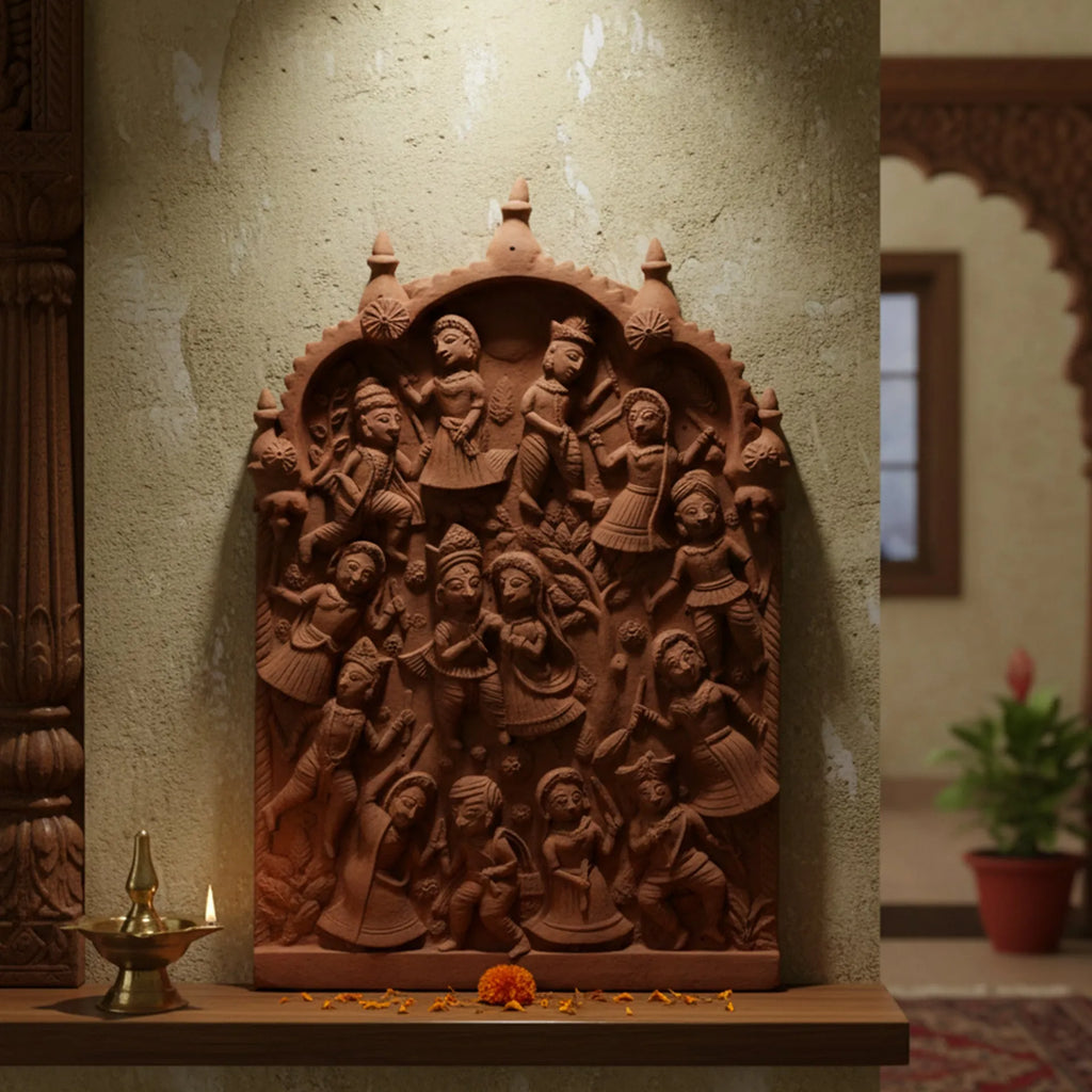 Molela Terracota - Raas Leela