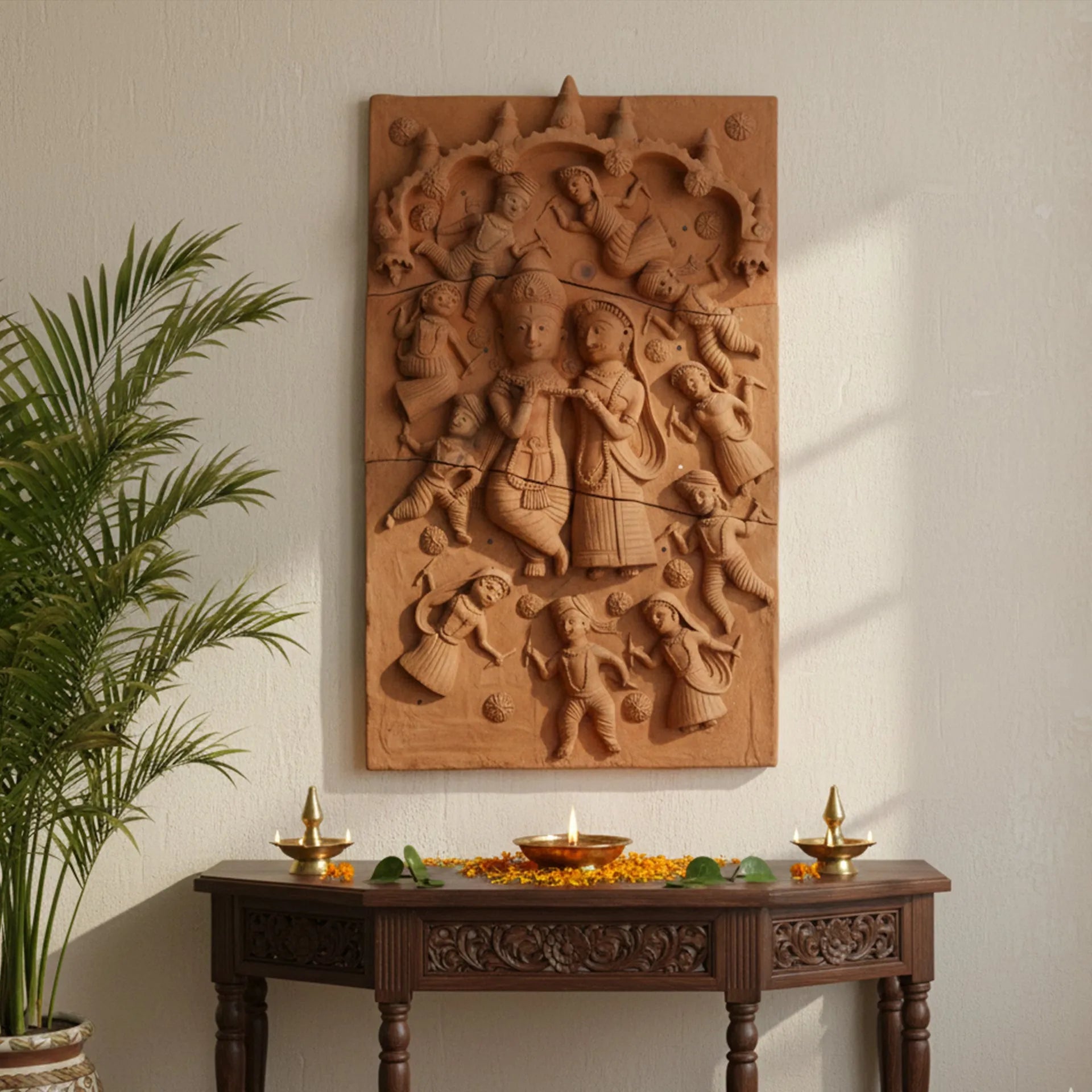 Molela Terracota - Raas Leela