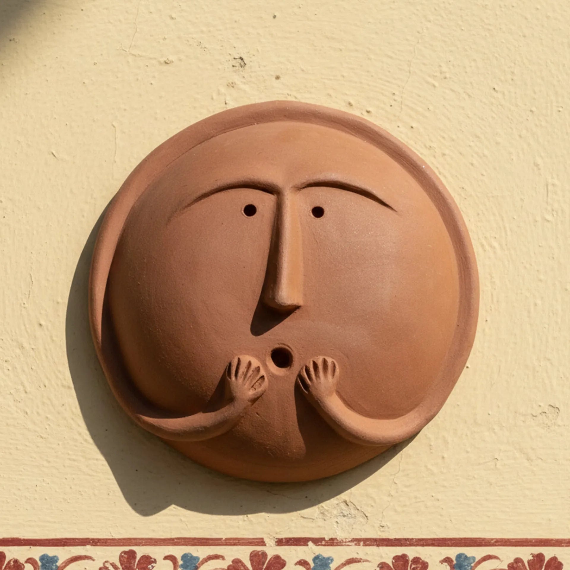 Molela Terracota - Smiley