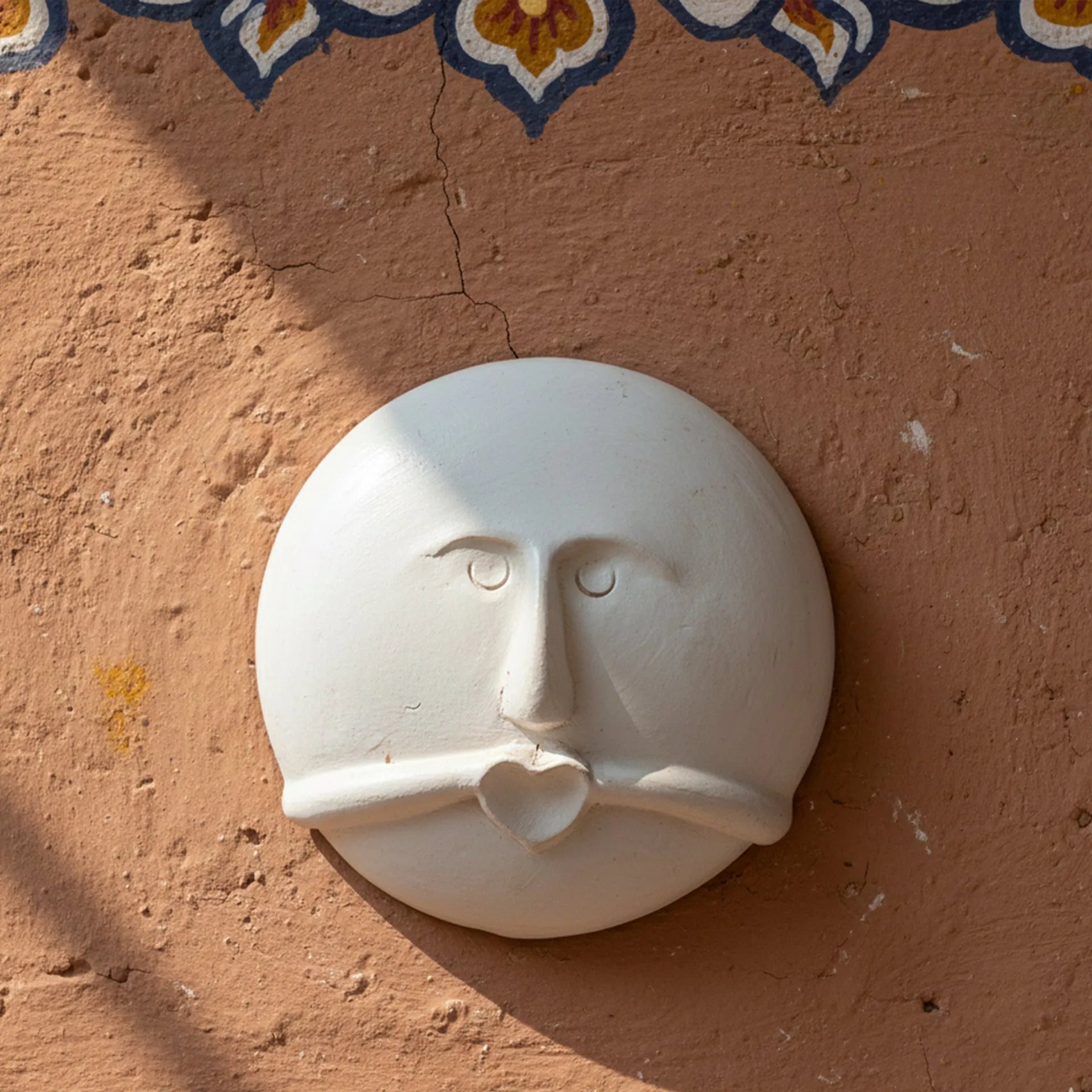 Molela Terracota - Smiley