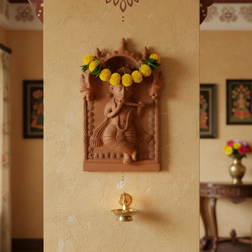 Molela Terracota - Shri Krishna