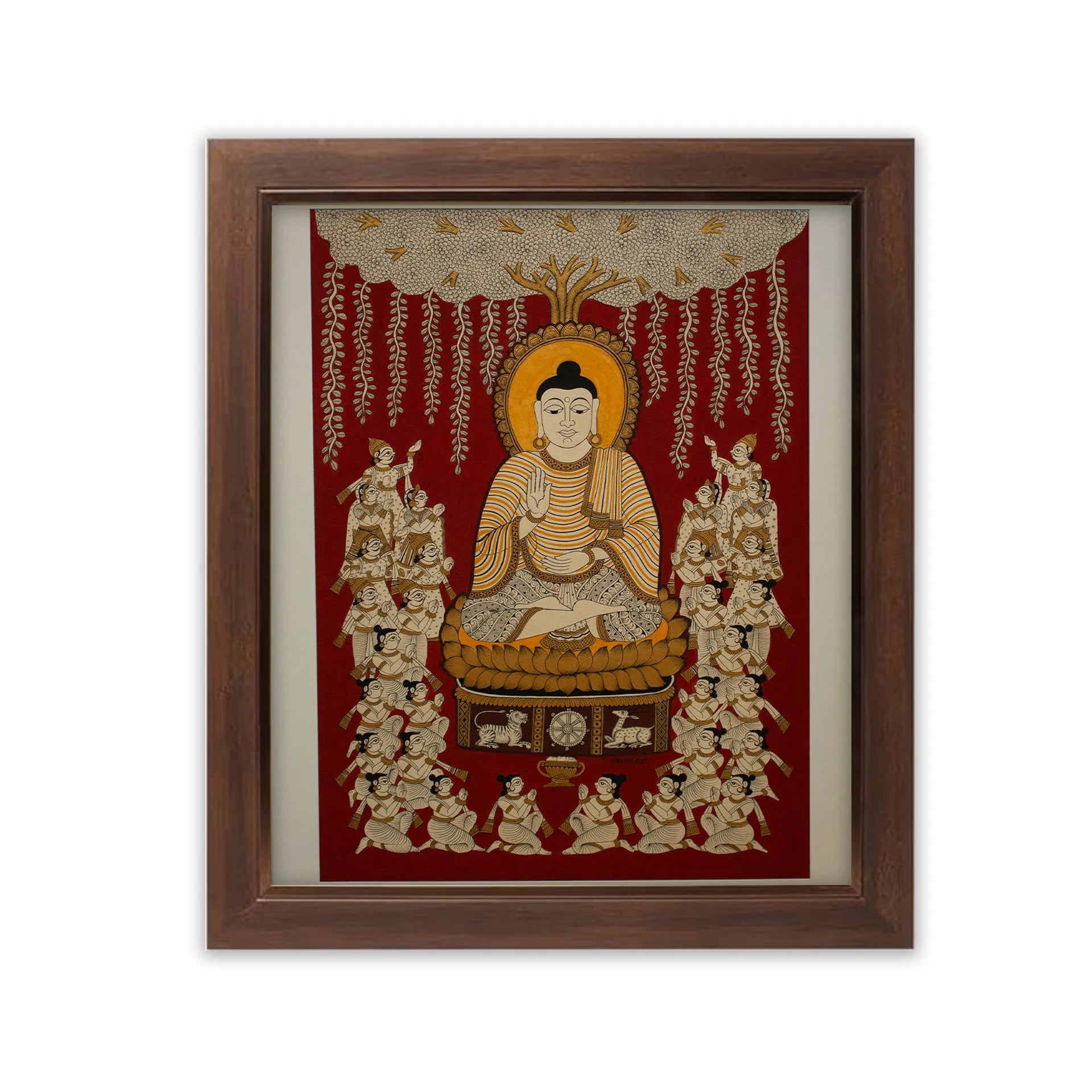 Phad - Buddha under a banyan tree