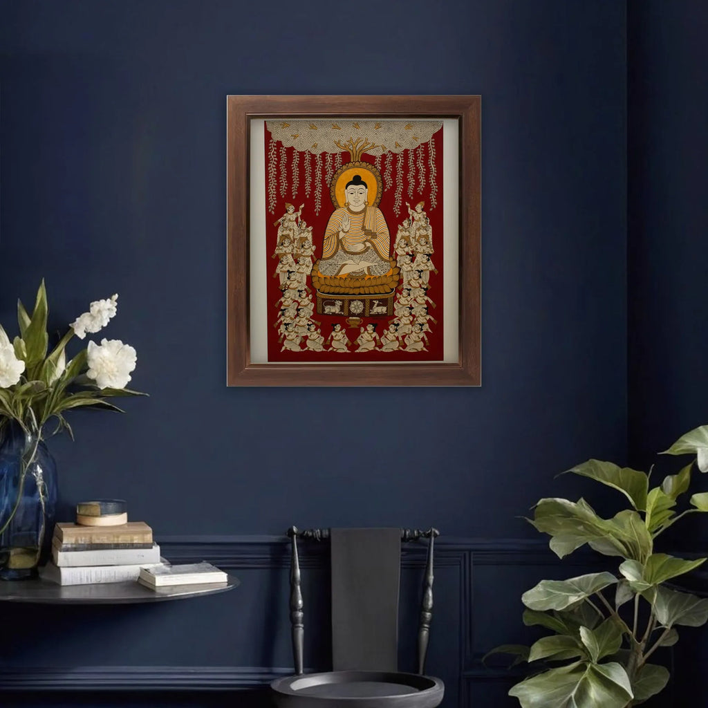 Phad - Buddha under a banyan tree