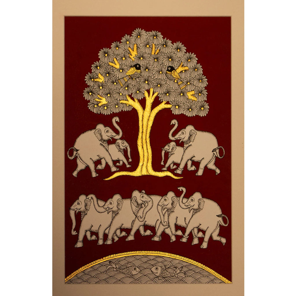 Phad - Group of Elephants