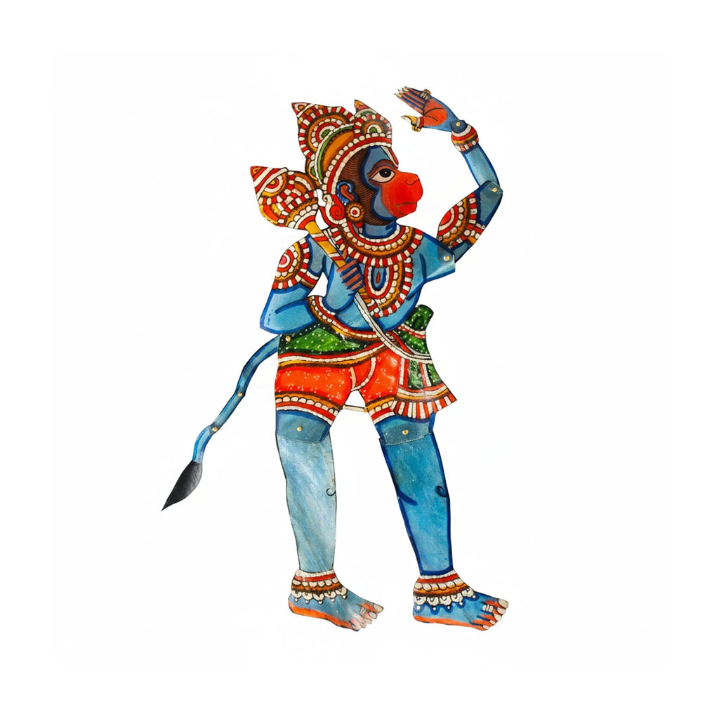 Leather Puppetry - Hanuman