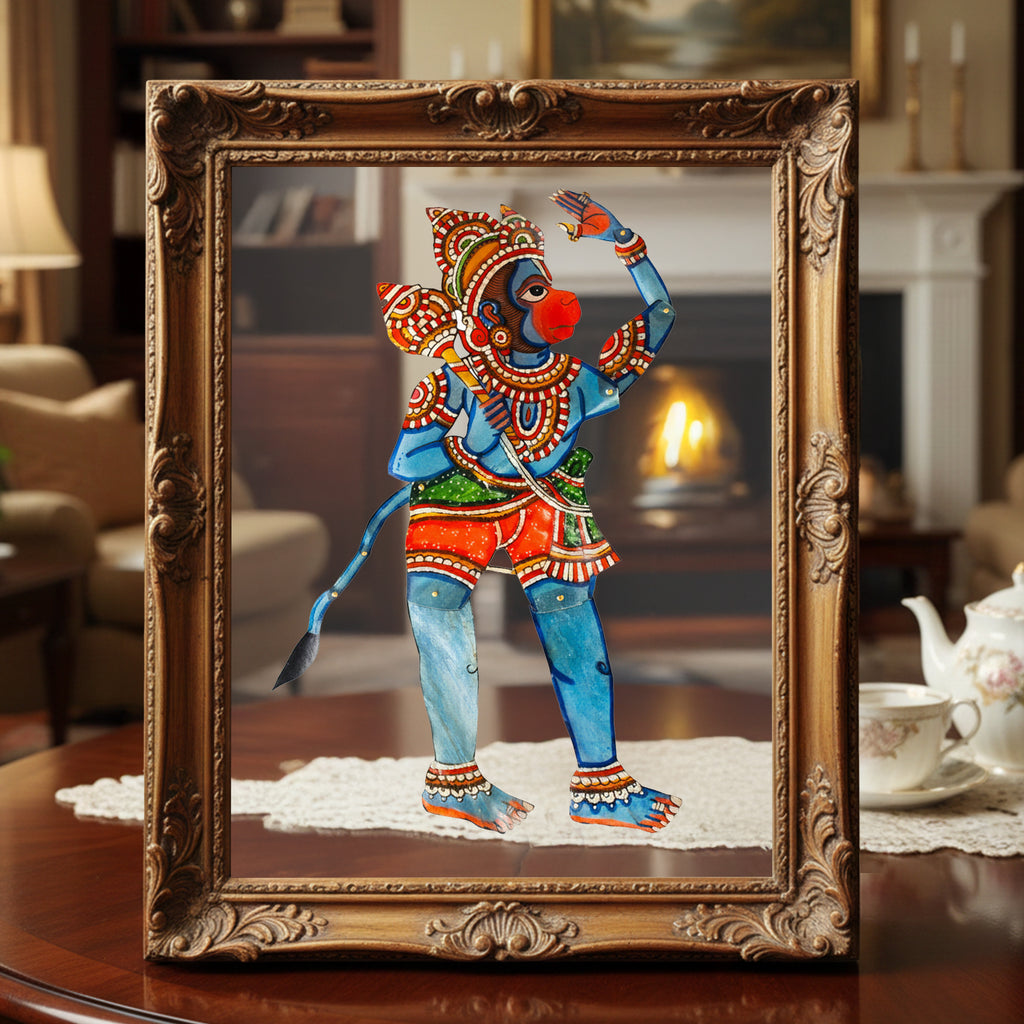 Leather Puppetry - Hanuman