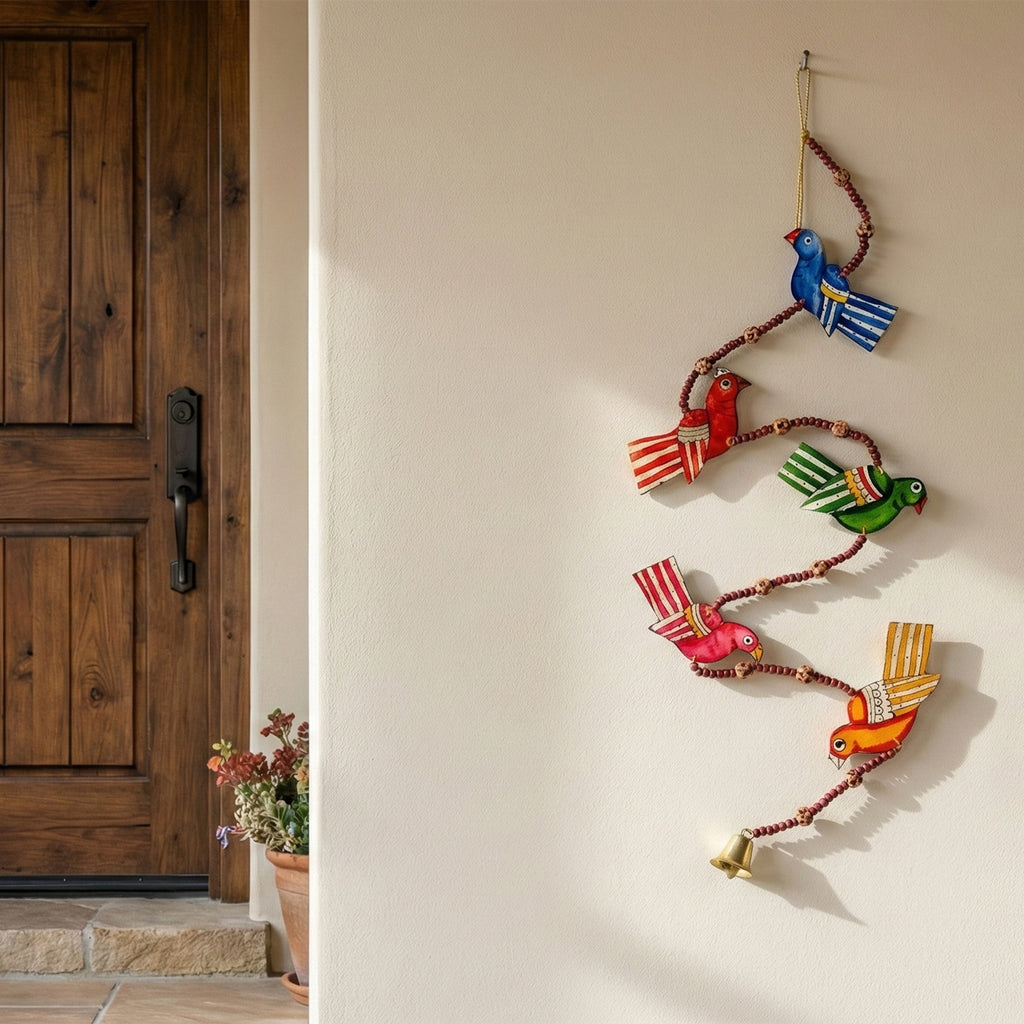 Leather Puppetry - Door Hanging