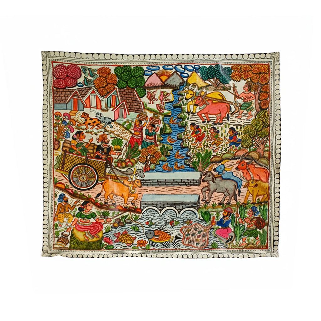 Leather Puppetry - Village story