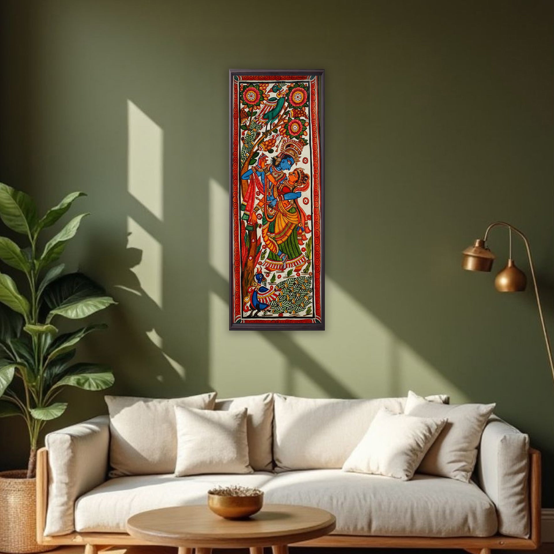 Leather Puppetry - Radha Krishna