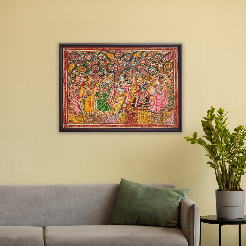 Leather Puppetry - Radha Krishna