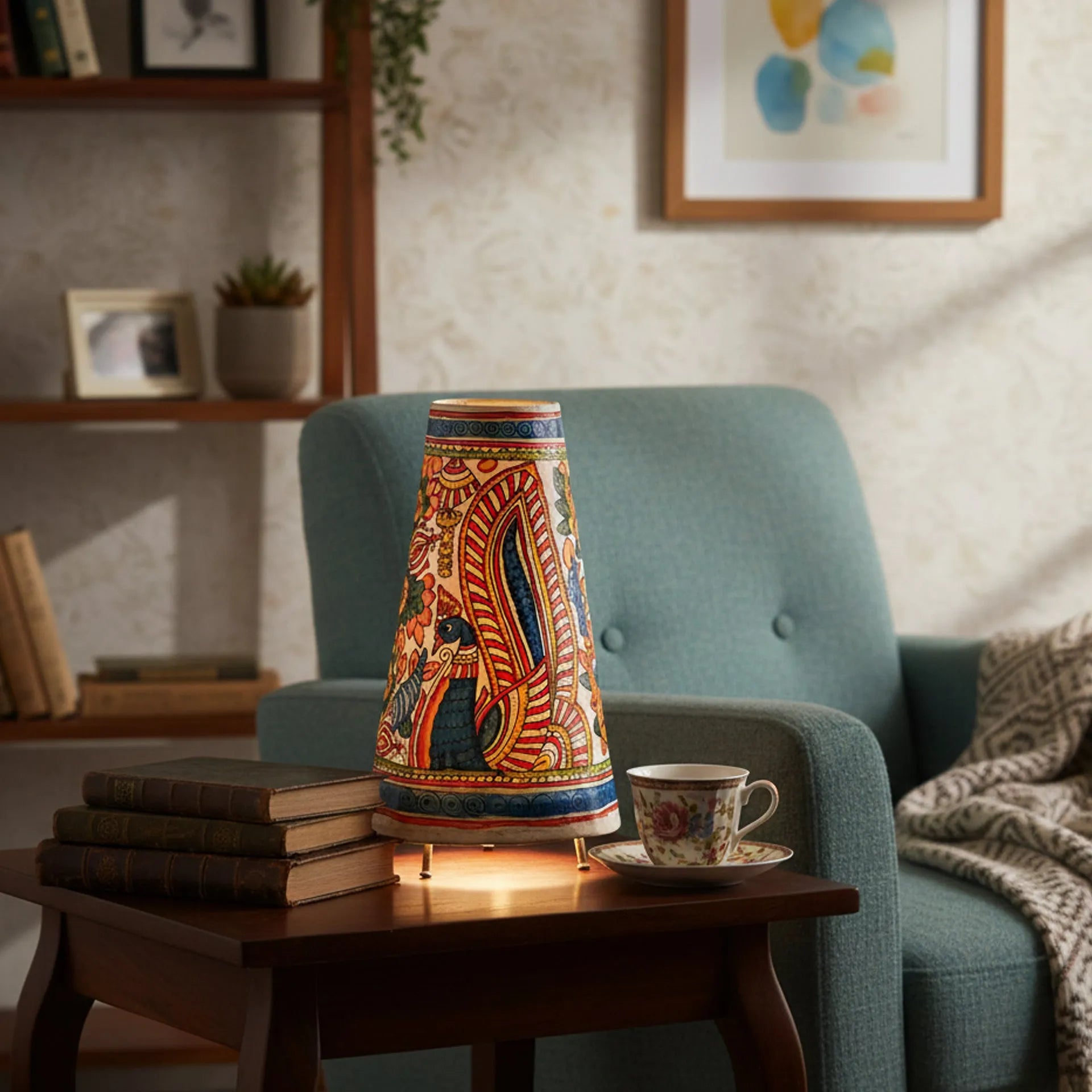 Leather Puppetry - Lamps