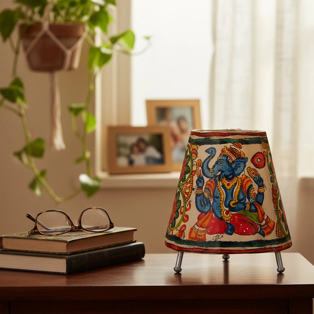 Leather Puppetry - Lamps