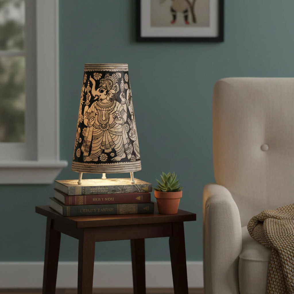 Leather Puppetry - Lamps