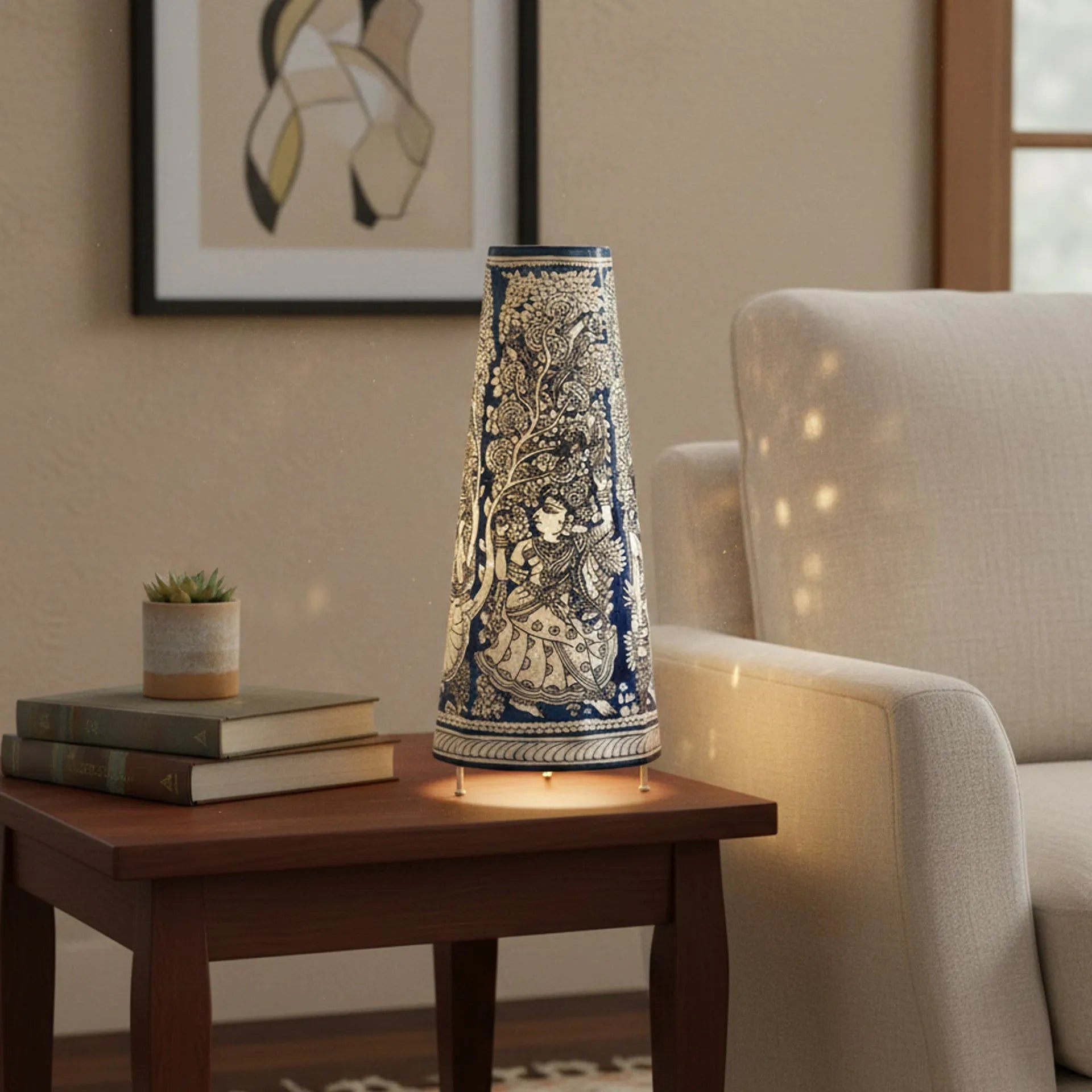 Leather Puppetry - Lamps