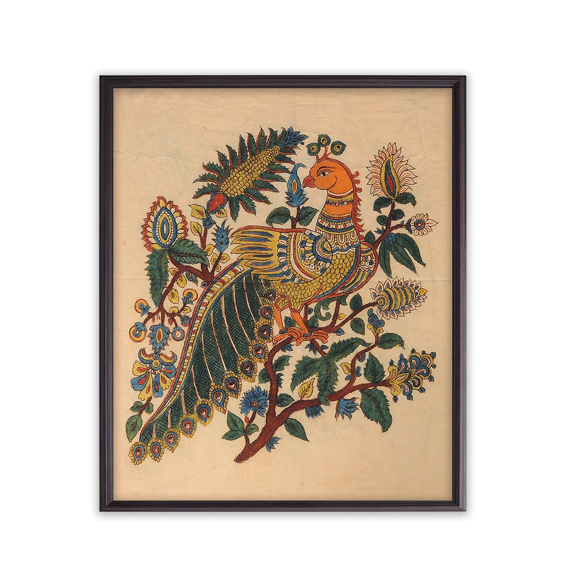 Kalamkari - Peacock