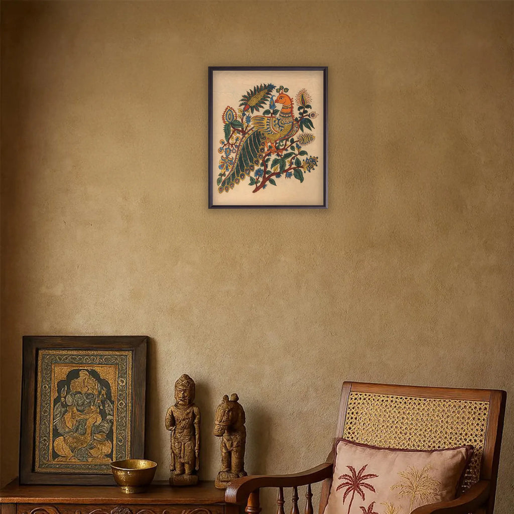 Kalamkari - Peacock