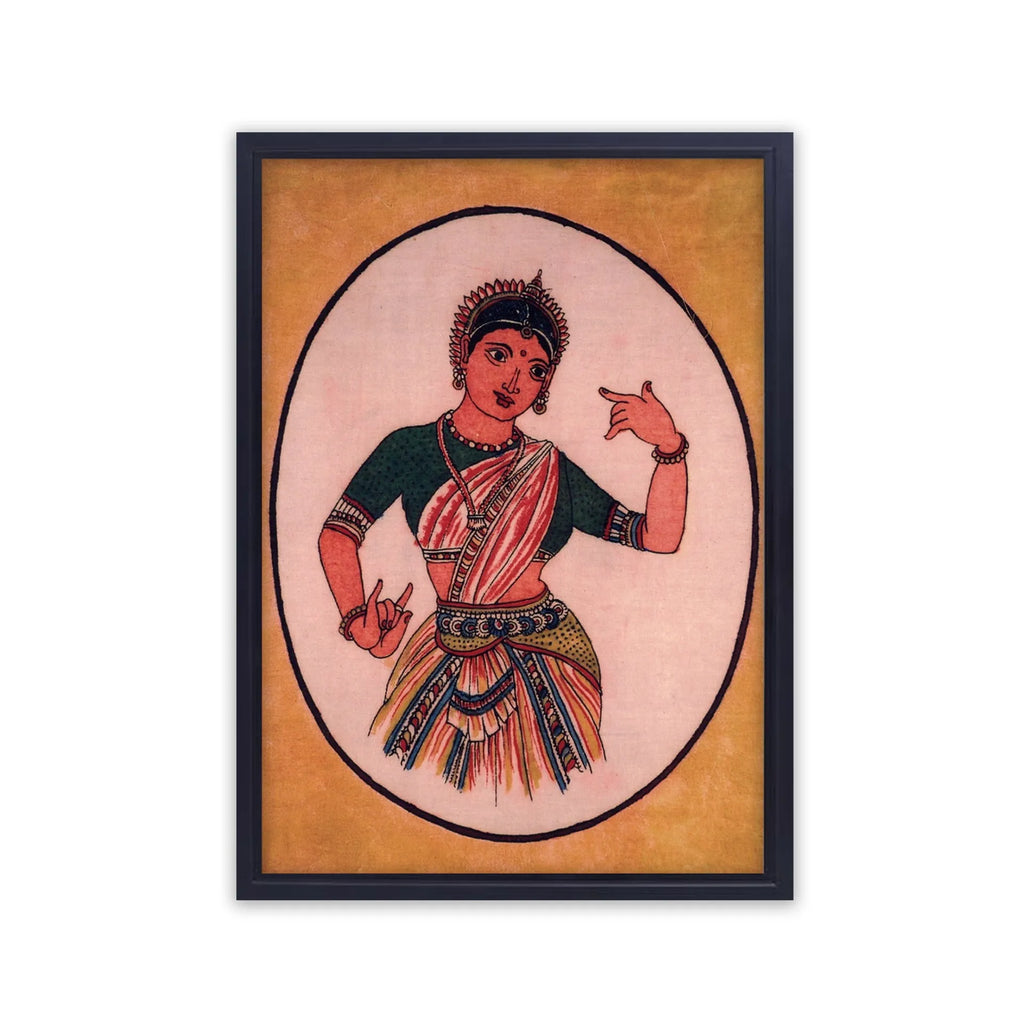 Kalamkari - Dancing beauty