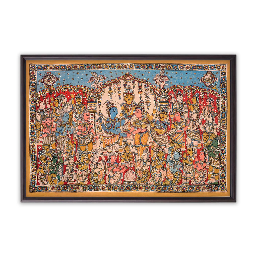 Kalamkari - Shree Venkateshwara Kalyanam