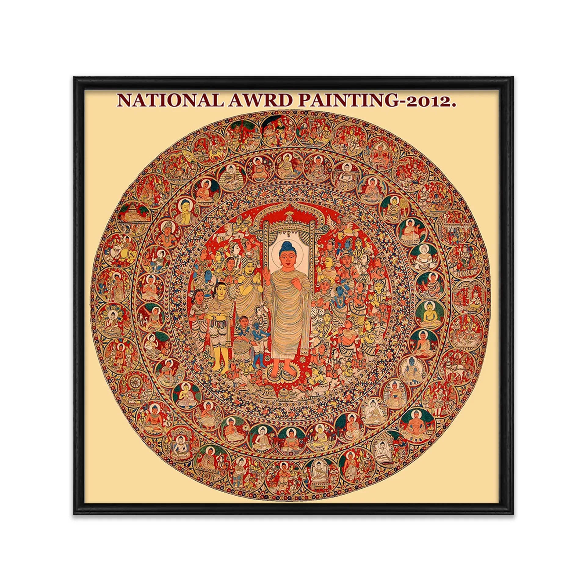 Kalamkari - Buddha Story