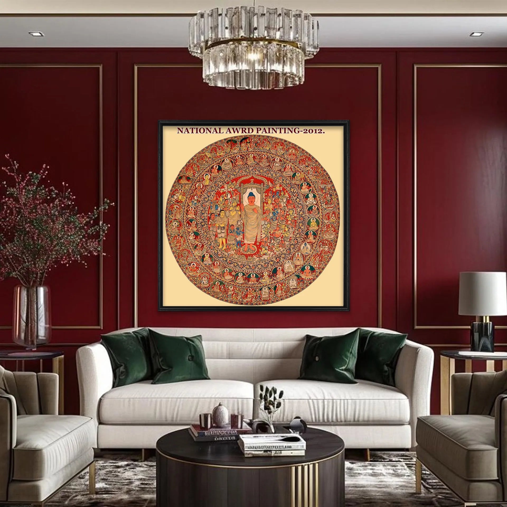 Kalamkari - Buddha Story