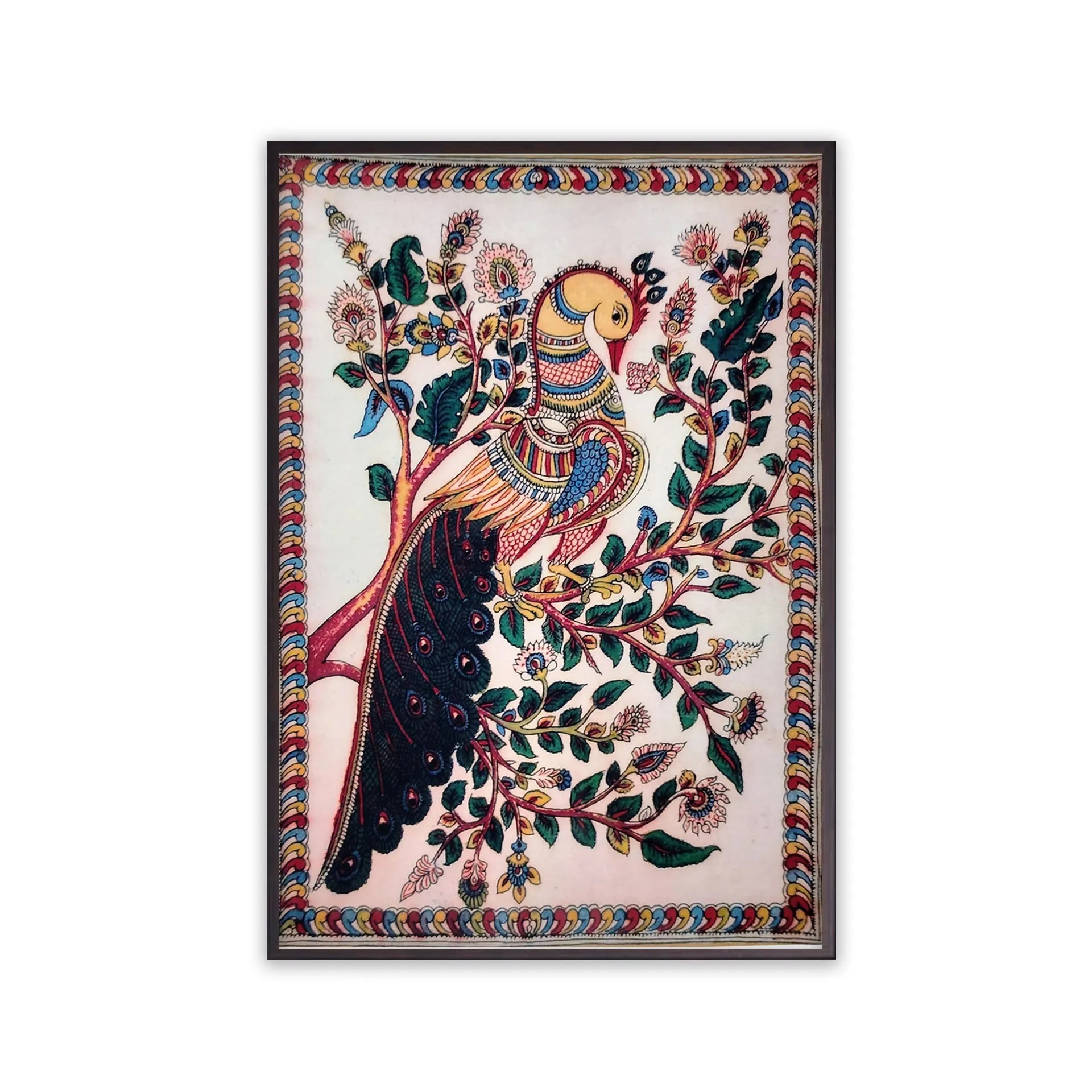 Kalamkari - Peacock