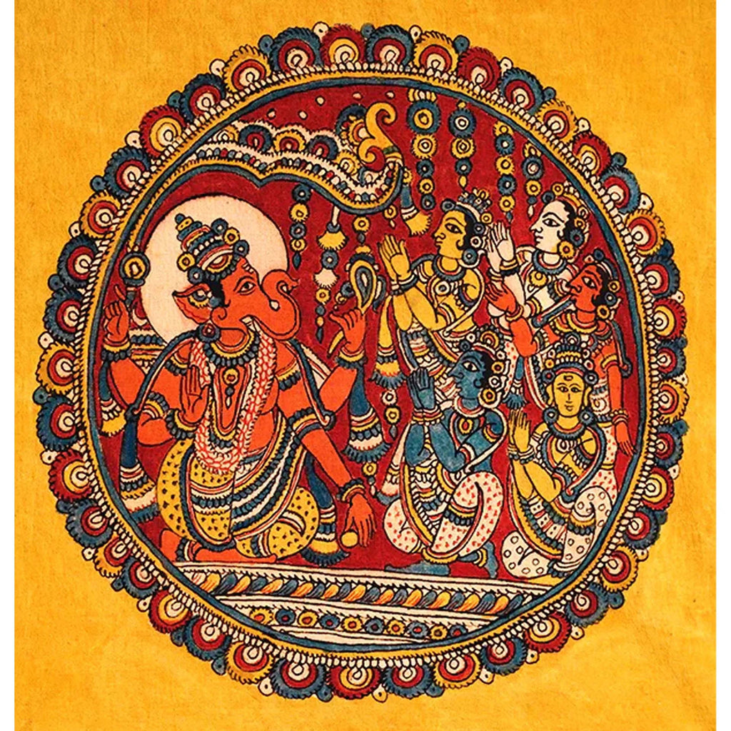 Kalamkari - Ganesh Vandan