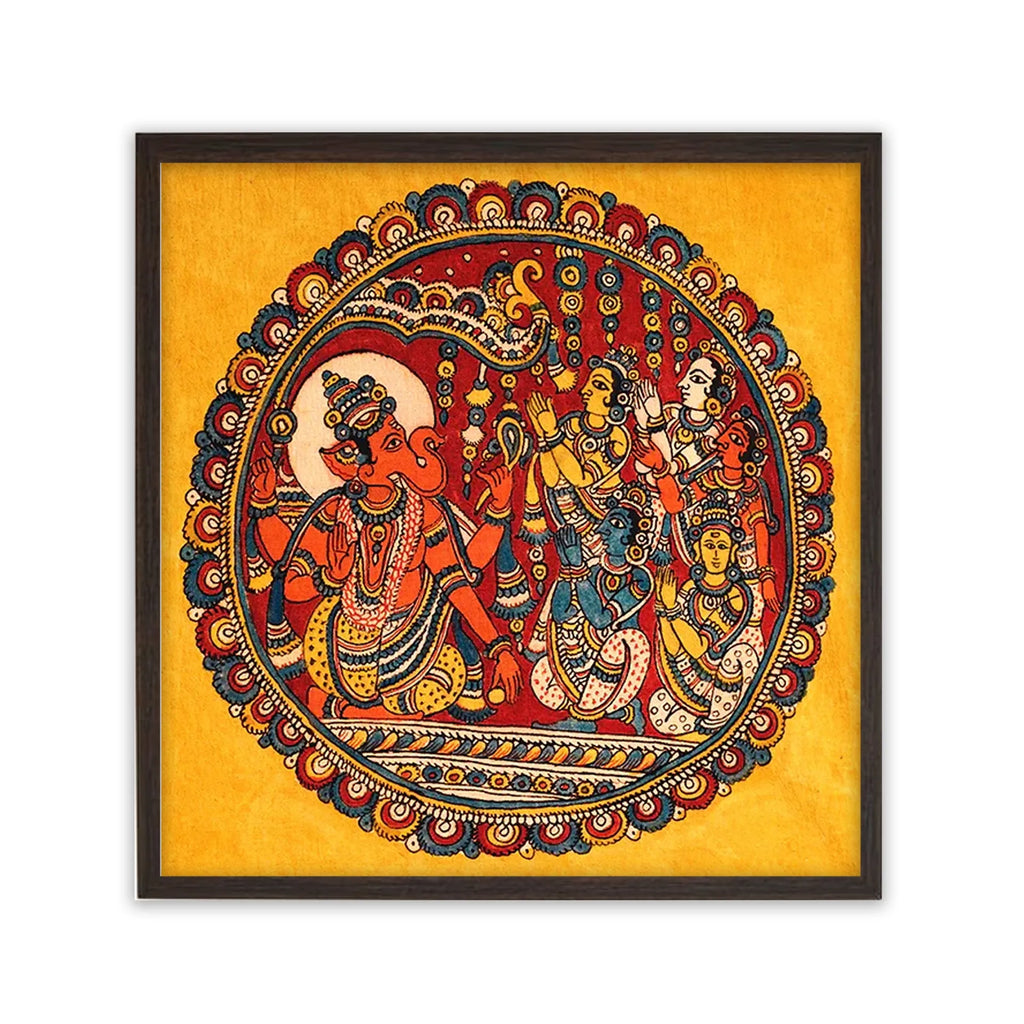 Kalamkari - Ganesh Vandan