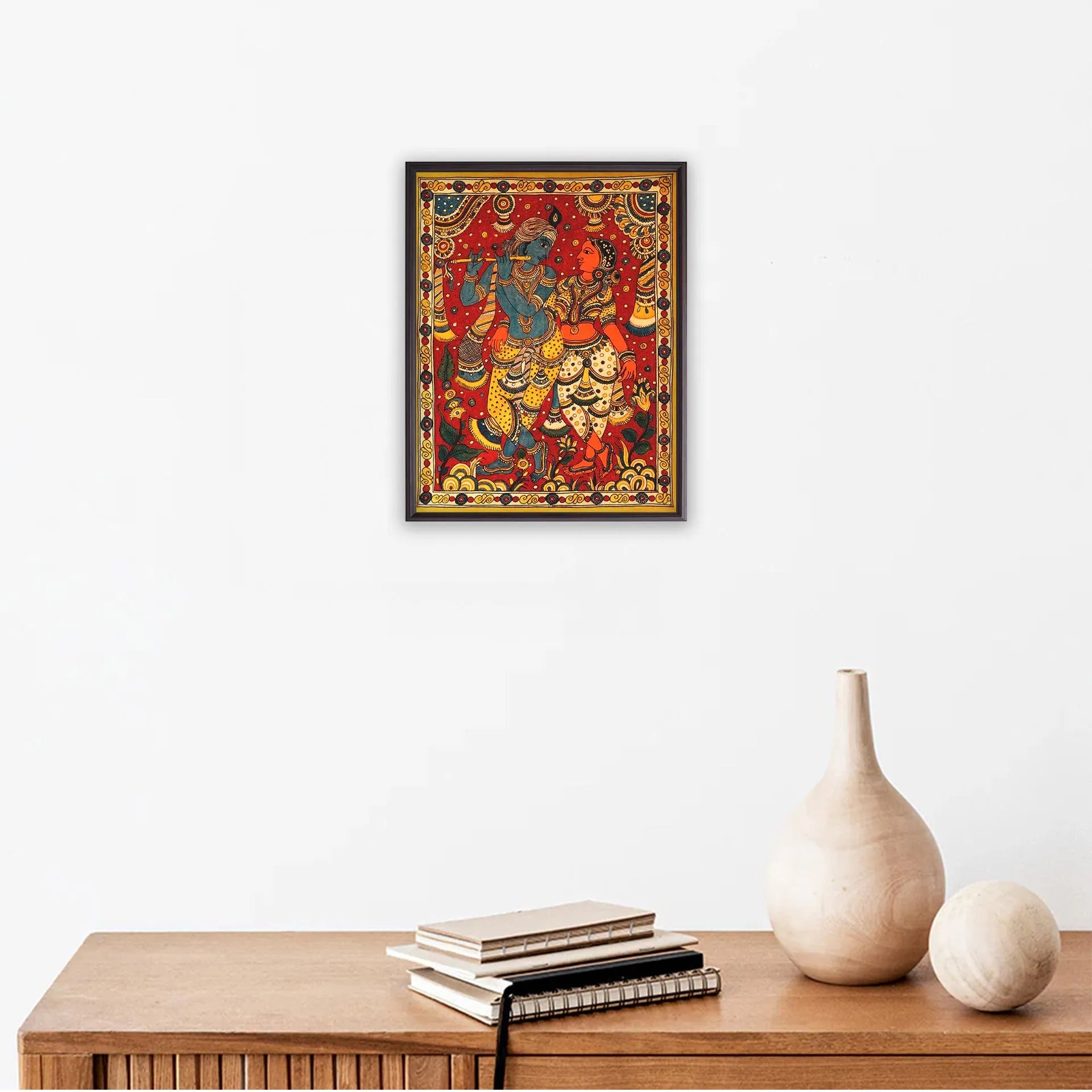 Kalamkari - Radha Krishna