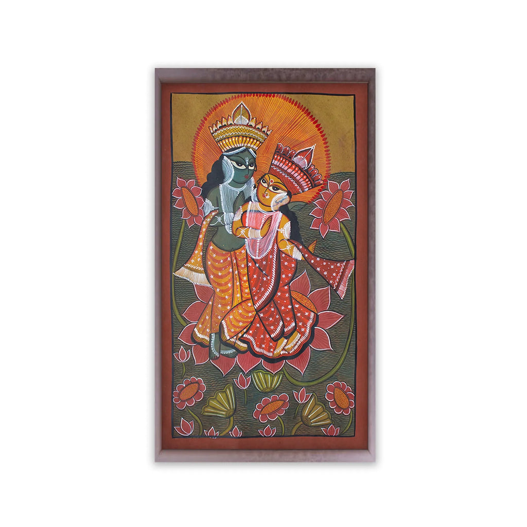 Bengal Pattachitra - Panchi ka shaadi